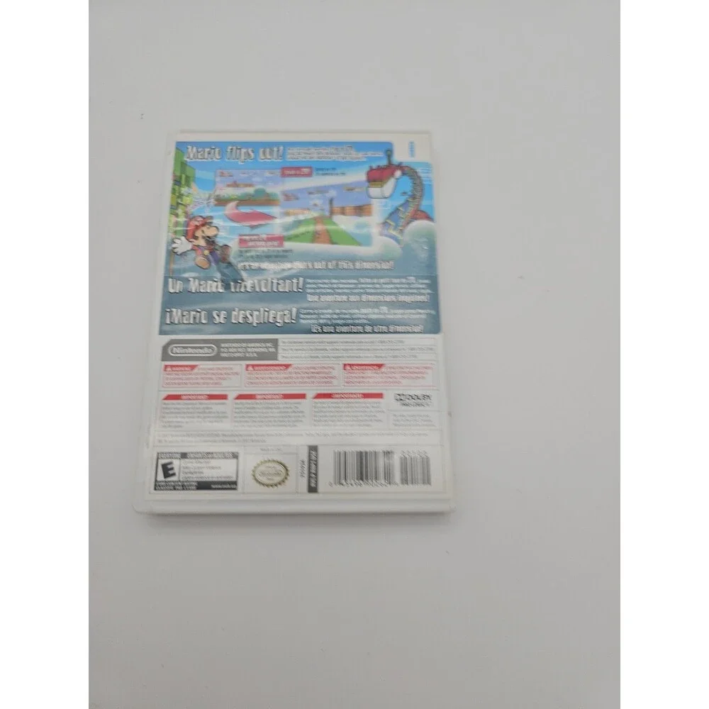 Super Paper Mario Nintendo Select Edition Nintendo Wii Adult Owned Game Complete